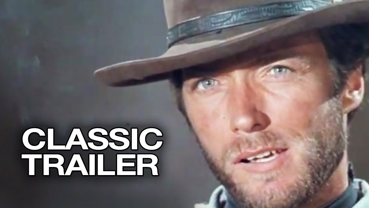 For a Few Dollars More Official Trailer #1 - Clint Eastwood Movie (1965) HD