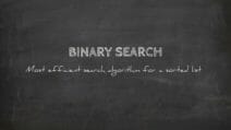 Binary Search Algorithm