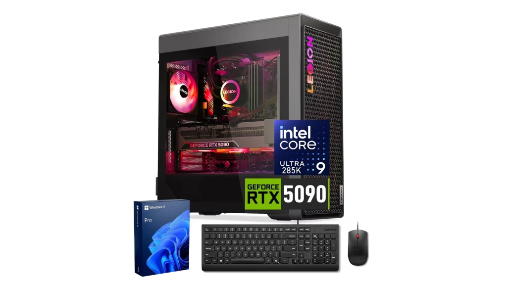 RTX 5090 with Intel Ultra 9 CPU