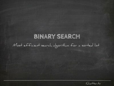 Binary Search Algorithm