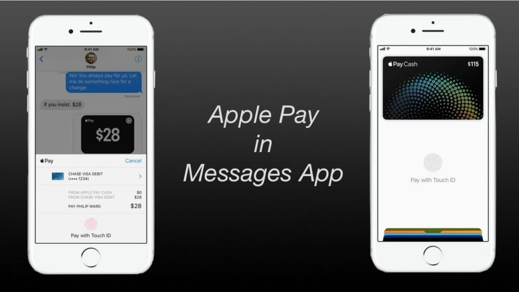 Apple Pay in Messages App