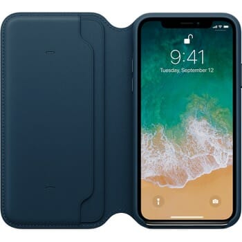 Apple iPhone X Leather Folio