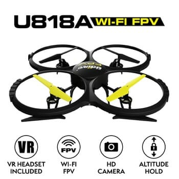 Force1 UDI U818A FPV Drone