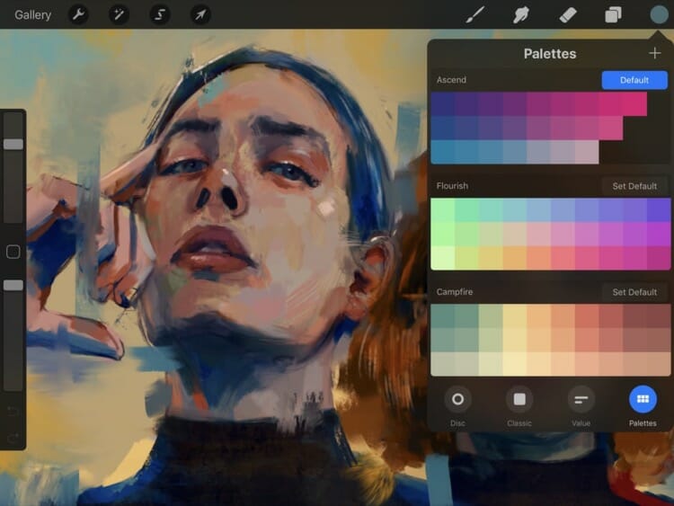 Procreate 4 App On iPad Pro