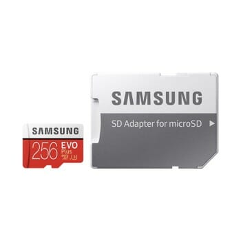 Samsung EVO+ 256GB MicroSD Card