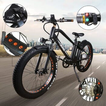Nakto Electric Mountain Bicycle