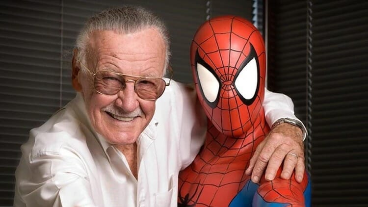 Stan Lee With Spider Man