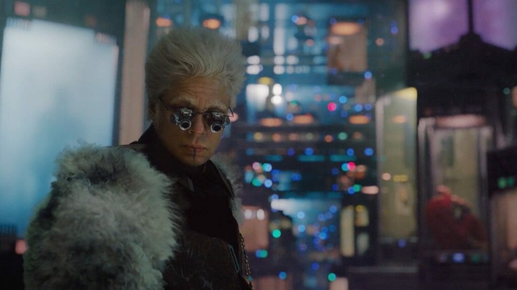 The Collector From Guardians of the Galaxy Movie