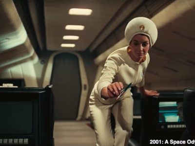 2001 A Space Odyssey 1968 Movie Showing Voice Assistent