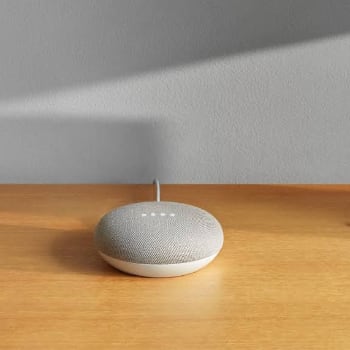 Google Home Mini as Valentine Day Gift
