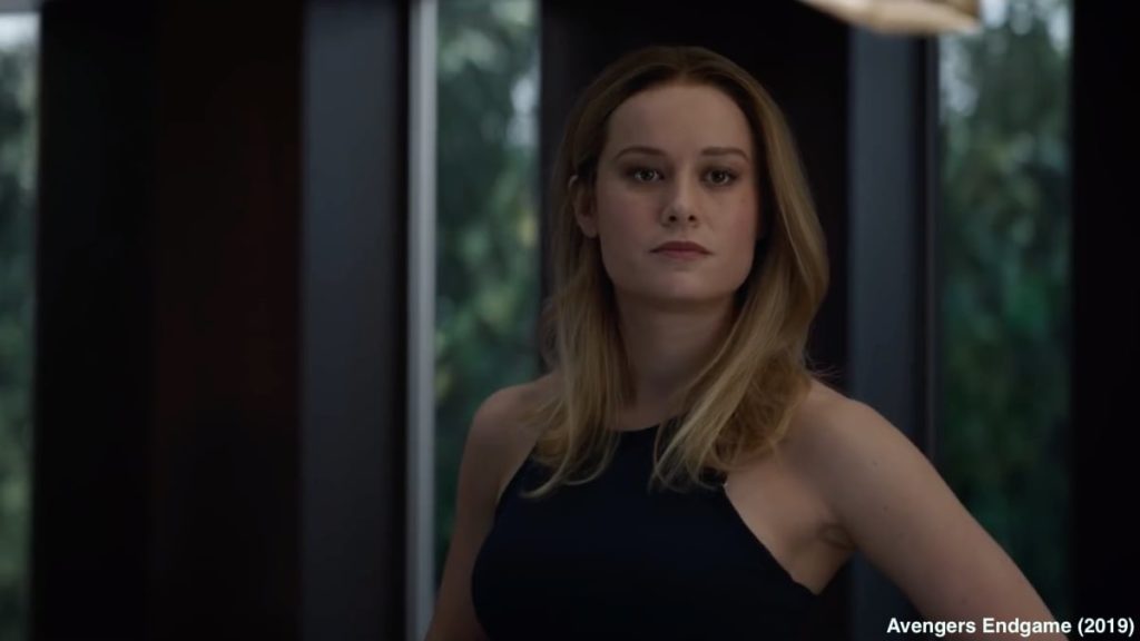 Captain Marvel In Avengers Endgame 2019