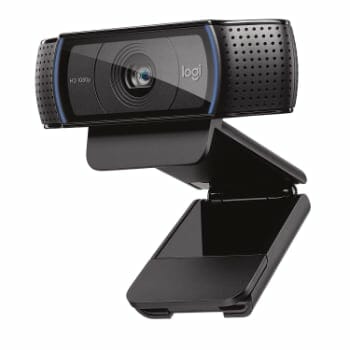 Logitech HD Pro Webcam C920 For Social Media Live Streaming