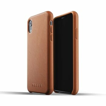 Mujjo Premium Leather Case for iPhone XR