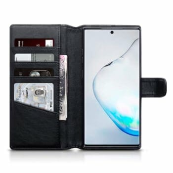 Olixar Leather Wallet Case For Note 10