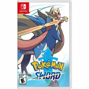 nintendo switch pokemon sword game as holiday gift