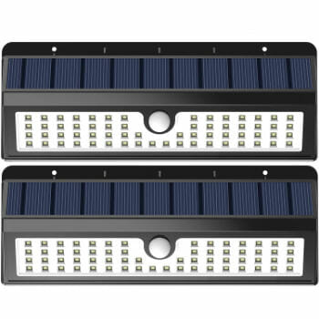 Lemontec Motion Detected Solar Lights