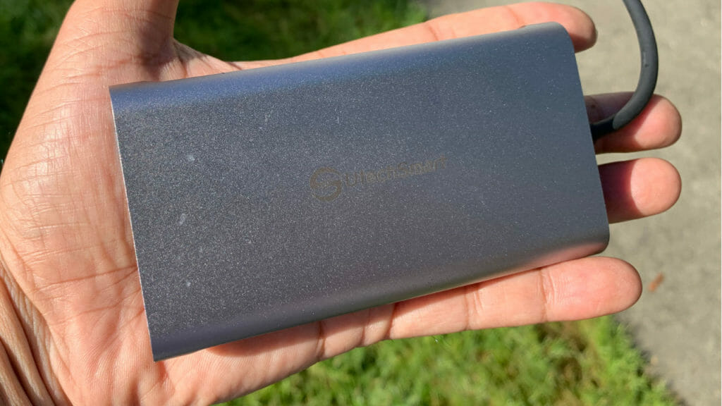 UtechSmart USB C Dock Size Comparison