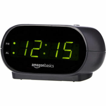 AmazonBasics Digital Alarm Clock For BedSide