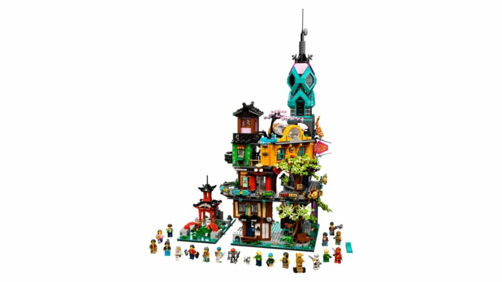 Ninjago Citi Garden Lego Set 5685 Pieces