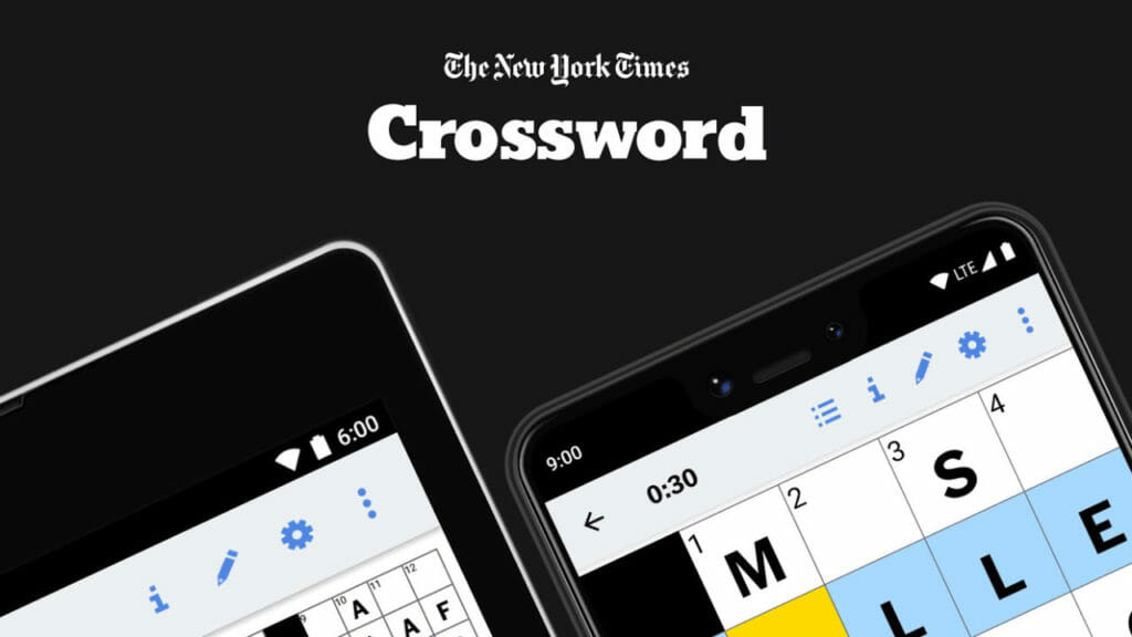 NYTimes Crossword Puzzle App for Android Smartphones