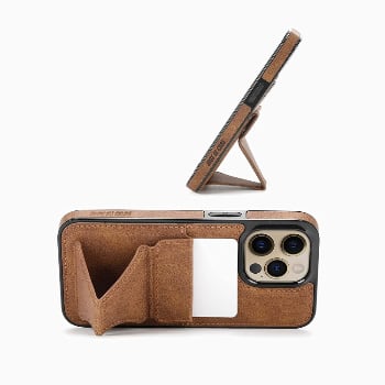 lonli leather case with stand